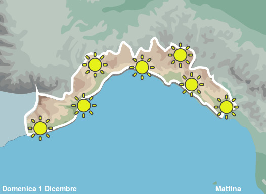 Previsioni Meteo Liguria Mattina