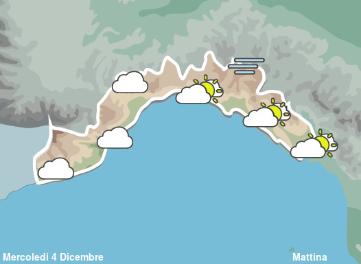 Previsioni Meteo Liguria Mattina