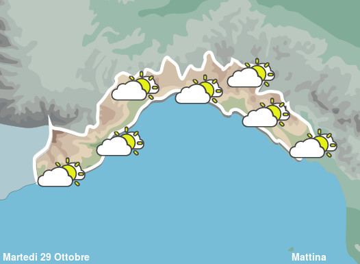 Previsioni Meteo Liguria Mattina