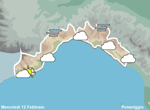 Previsioni Meteo Liguria Pomeriggio