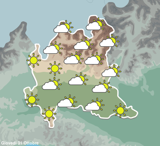 Previsioni Meteo Lombardia