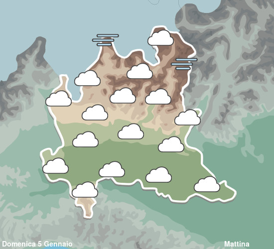 Previsioni Meteo Lombardia Mattina