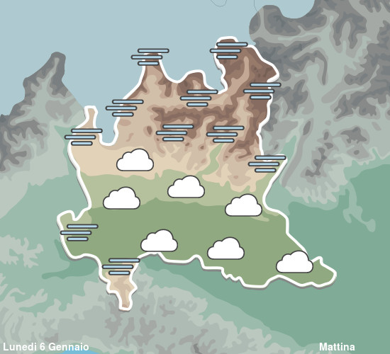 Previsioni Meteo Lombardia Mattina