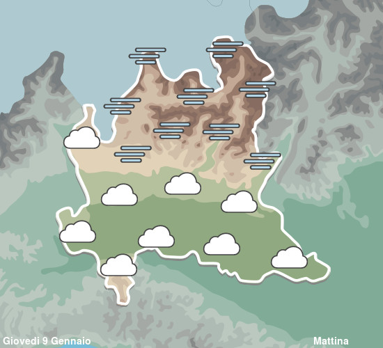 Previsioni Meteo Lombardia Mattina