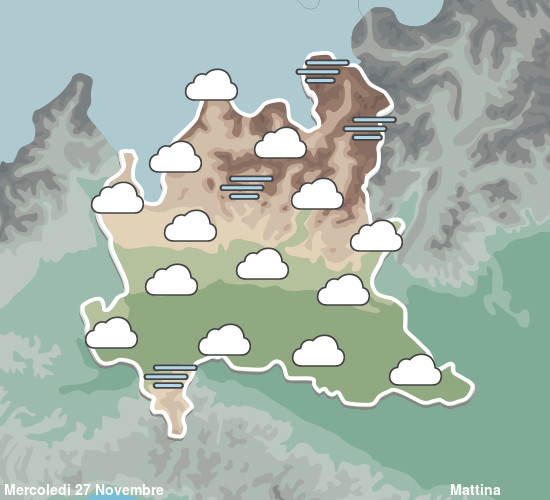 Previsioni Meteo Lombardia Mattina