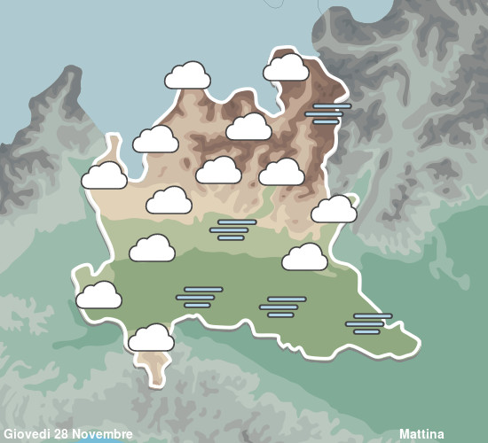 Previsioni Meteo Lombardia Mattina