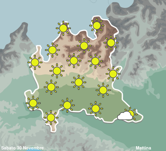 Previsioni Meteo Lombardia Mattina