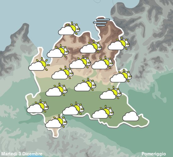 Previsioni Meteo Lombardia Pomeriggio