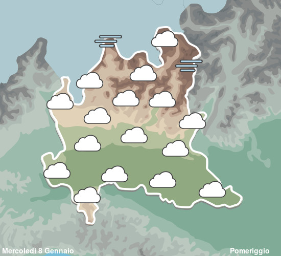 Previsioni Meteo Lombardia Pomeriggio