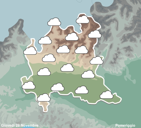 Previsioni Meteo Lombardia Pomeriggio