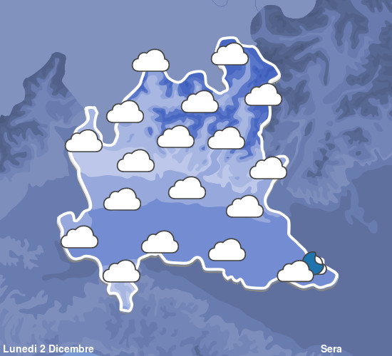 Previsioni Meteo Lombardia Sera