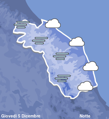 Previsioni Meteo Marche Notte