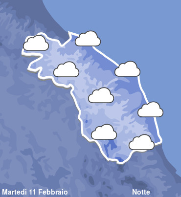 Previsioni Meteo Marche Notte