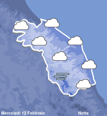 Previsioni Meteo Marche Notte