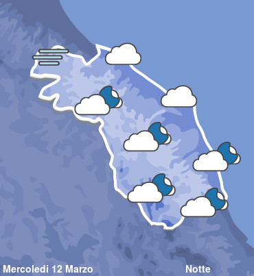 Previsioni Meteo Marche Notte