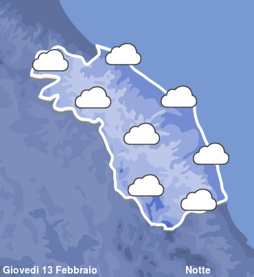 Previsioni Meteo Marche Notte