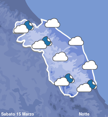 Previsioni Meteo Marche Notte