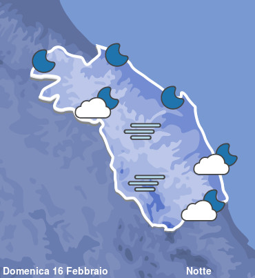 Previsioni Meteo Marche Notte