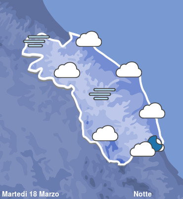 Previsioni Meteo Marche Notte