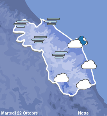 Previsioni Meteo Marche Notte