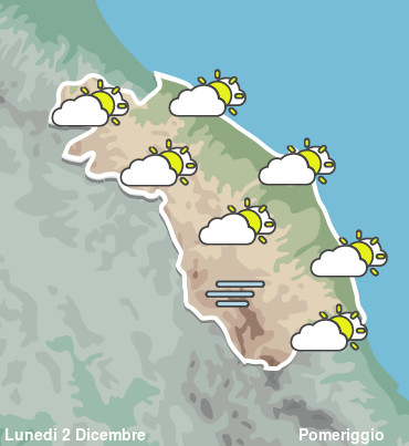 Previsioni Meteo Marche Pomeriggio