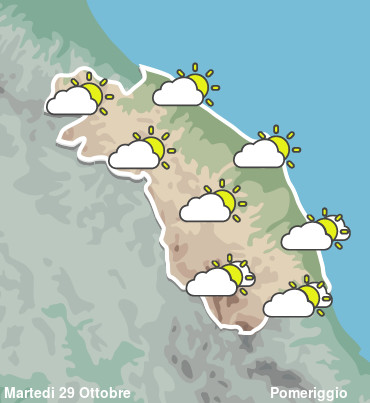 Previsioni Meteo Marche Pomeriggio