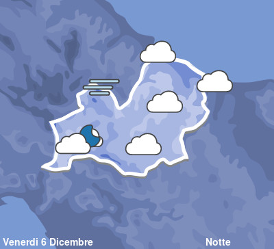 Previsioni Meteo Molise Notte