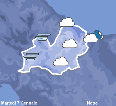 Previsioni Meteo Molise Notte