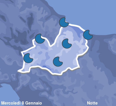 Previsioni Meteo Molise Notte