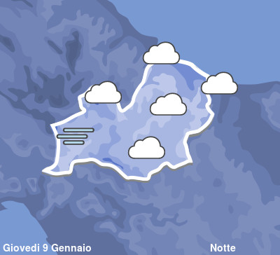 Previsioni Meteo Molise Notte