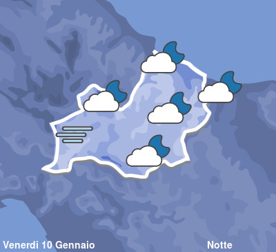 Previsioni Meteo Molise Notte