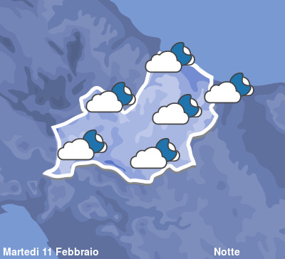 Previsioni Meteo Molise Notte