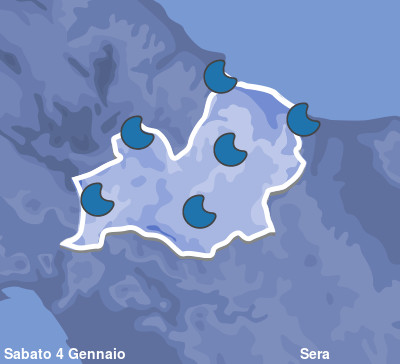 Previsioni Meteo Molise Sera