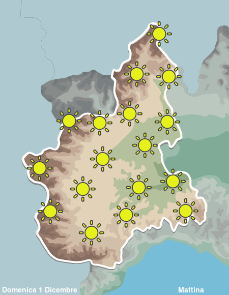 Previsioni Meteo Piemonte Mattina