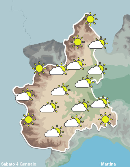 Previsioni Meteo Piemonte Mattina