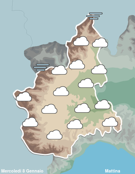 Previsioni Meteo Piemonte Mattina