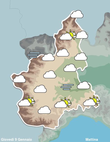 Previsioni Meteo Piemonte Mattina