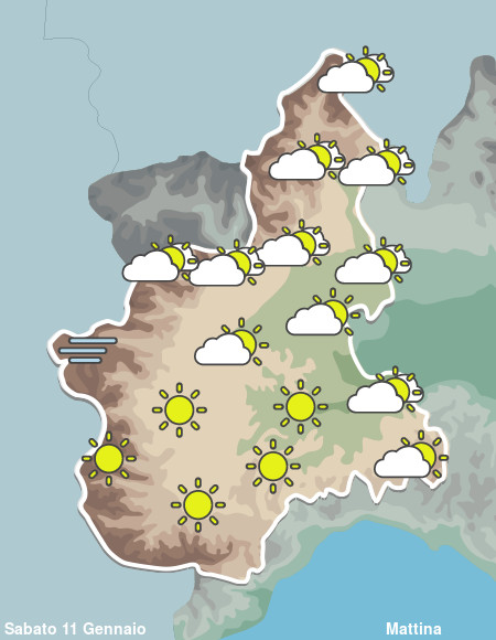 Previsioni Meteo Piemonte Mattina