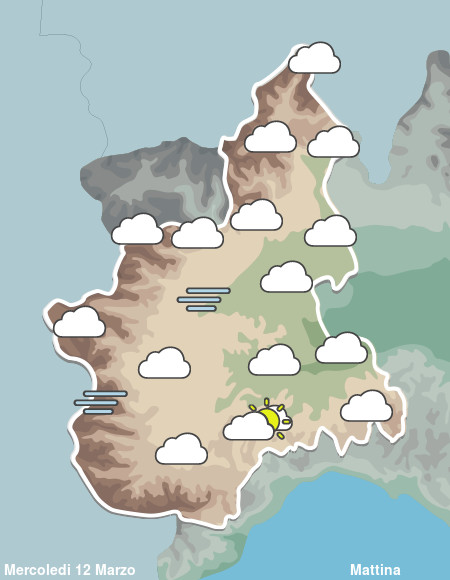 Previsioni Meteo Piemonte Mattina