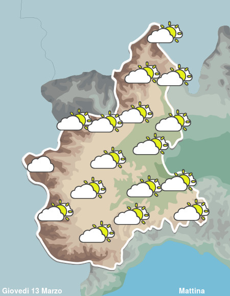 Previsioni Meteo Piemonte Mattina