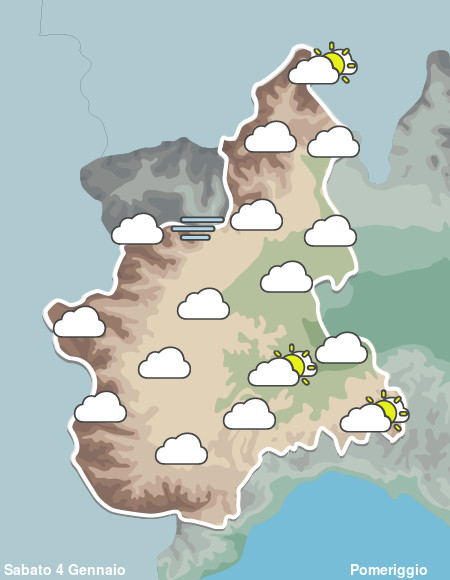 Previsioni Meteo Piemonte Pomeriggio