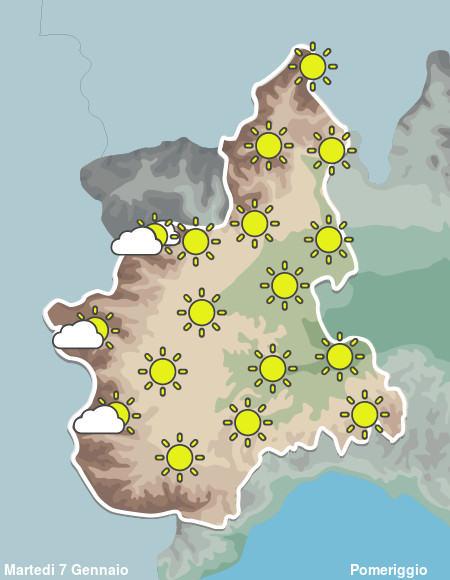 Previsioni Meteo Piemonte Pomeriggio