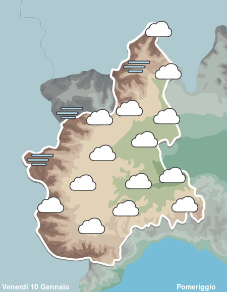 Previsioni Meteo Piemonte Pomeriggio