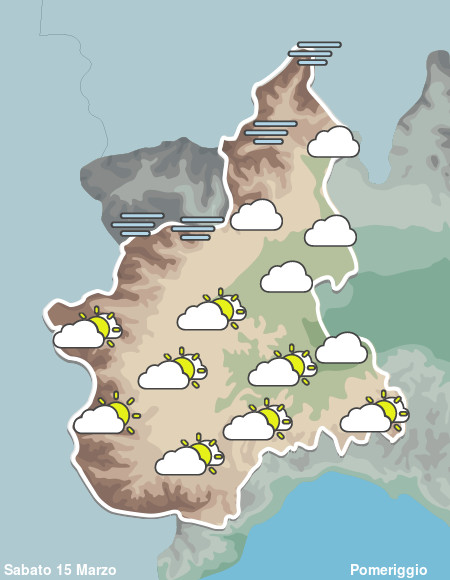 Previsioni Meteo Piemonte Pomeriggio