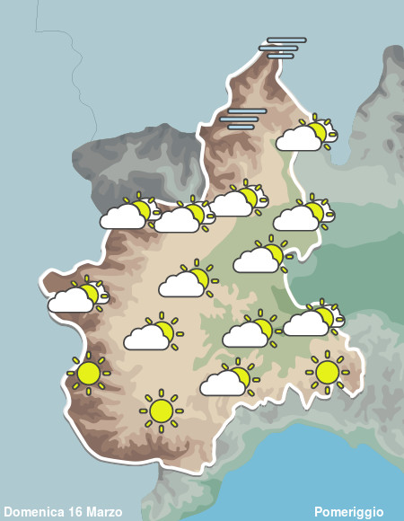 Previsioni Meteo Piemonte Pomeriggio