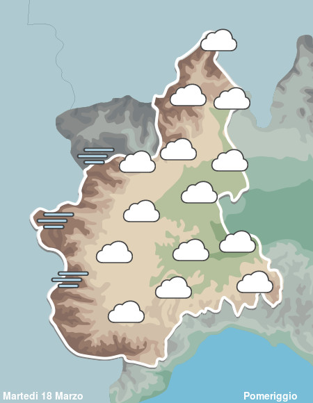 Previsioni Meteo Piemonte Pomeriggio