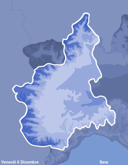 Previsioni Meteo Piemonte Sera