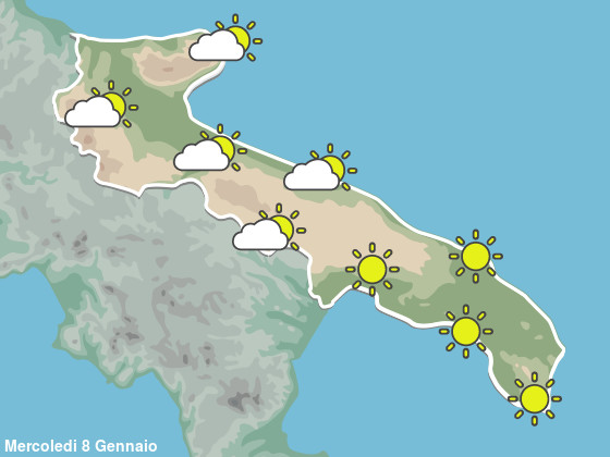 Previsioni Meteo Puglia