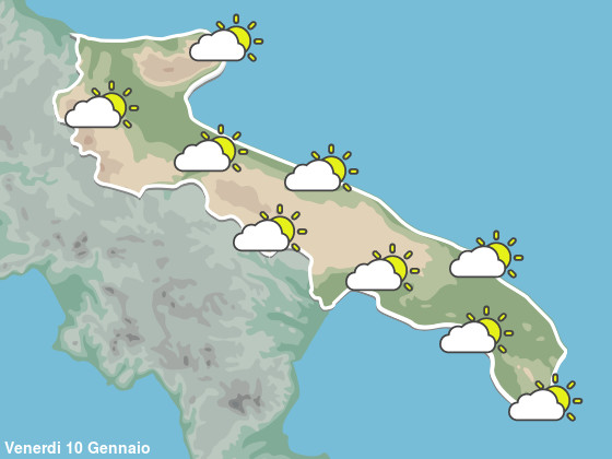 Previsioni Meteo Puglia