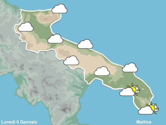 Previsioni Meteo Puglia Mattina